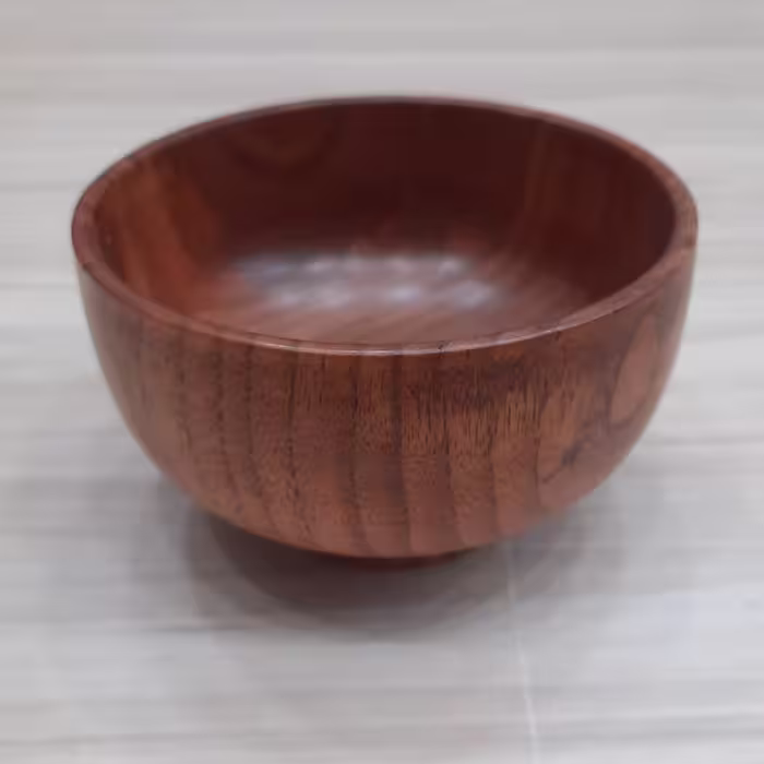کاسه چوبی کاسه چوب گردو کاسه خورشت خوری