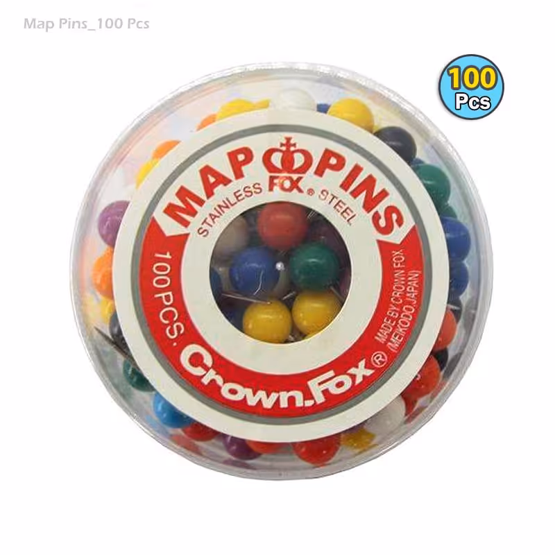 سوزن نقشه رنگی