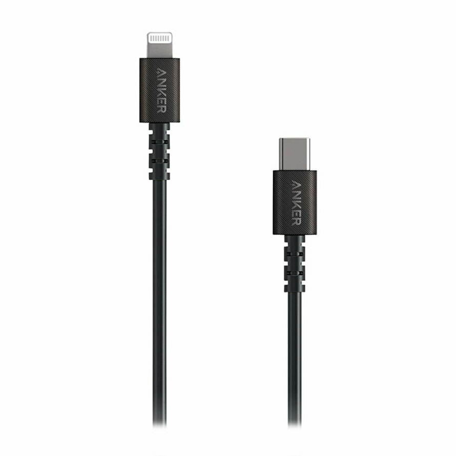 کابل 0.9 متری Lightning به Type-C انکر A8612H11 PowerLine Select