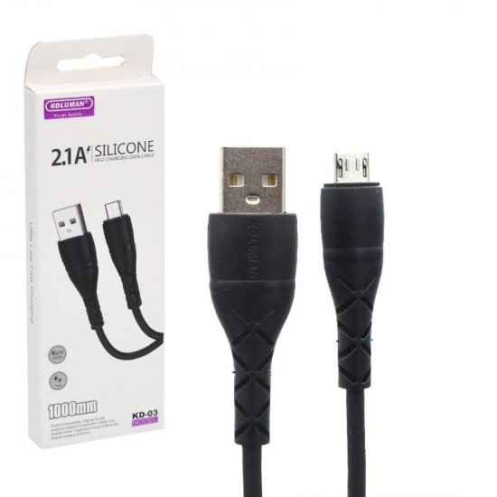 کابل اندروید طول 1 متر کلومن (KOLUMAN) مدل KD-03

