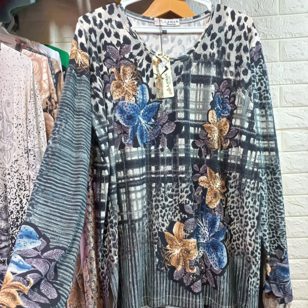 بلوز  مجلسی آستین بلند زنانه کریستال ترک