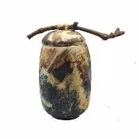 ظرف سفالی ساگار متوسط مناسب هدیه و دکور 