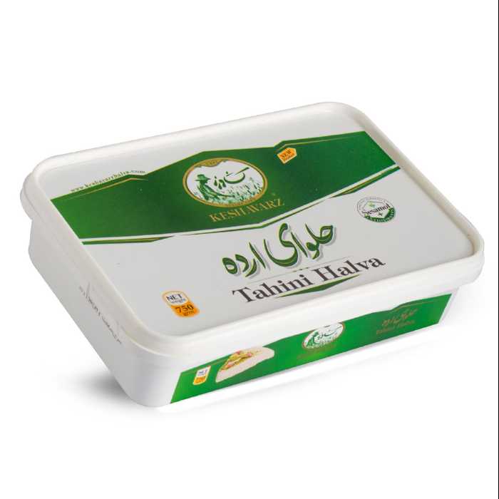 حلوا ارده 750 گرمی کشاورز