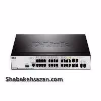 سوییچ قابل مدیریت 26 پورت گیگابیت دی-لینک DGS-3000-26TC