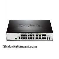 سوییچ قابل مدیریت 26 پورت گیگابیت دی-لینک DGS-3000-26TC