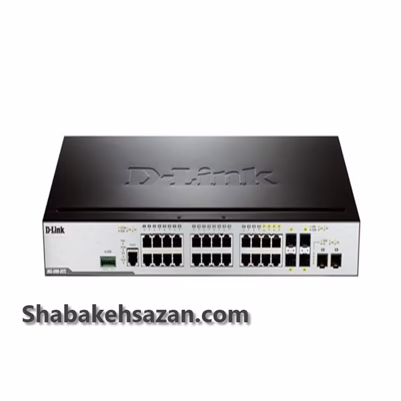 سوییچ قابل مدیریت 26 پورت گیگابیت دی-لینک DGS-3000-26TC