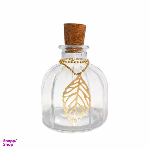 ظرف زعفران طرح برگ مدل MP-01