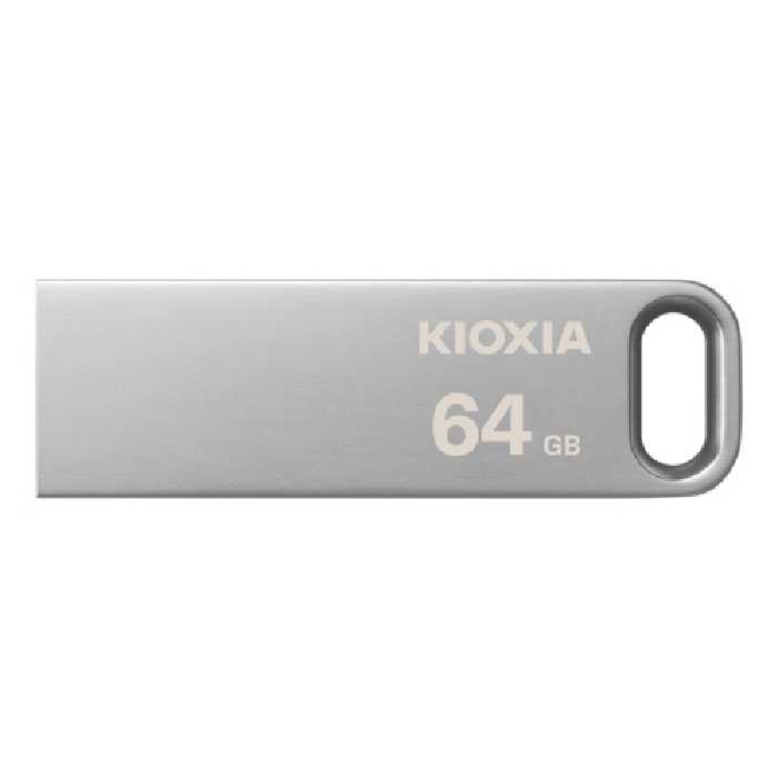 فلش کیوکسیا USB3.2 مدل Metal U366 ظرفیت 64 گیگابایتKioxia Metal U366 USB 3.2 Flash Memory - 64GB
