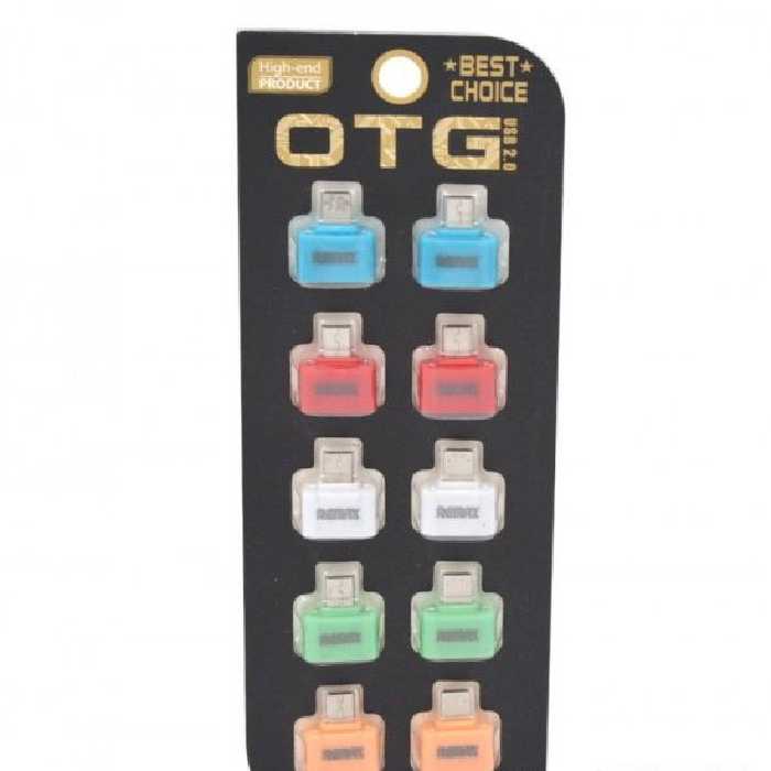 تبدیل OTG Micro USB مدل Remax بسته 10 تایی
