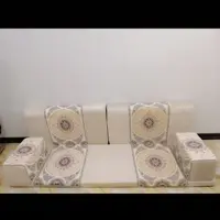 ست 5 تکه پشتی خلیجی  مبل نما تماما فوم و ریباند جنس عاالی