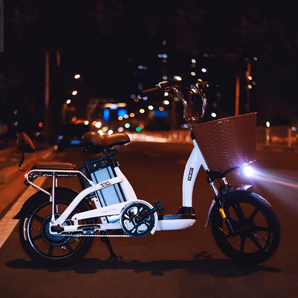 دوچرخه الکترونیکی شیائومی HIMO C16 Electric Bicycle White