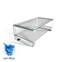 جلو مبلی بریل دو طبقه(شیشه سفید) زیمر(زمان ارسال 15 تا 25 روز کاری)