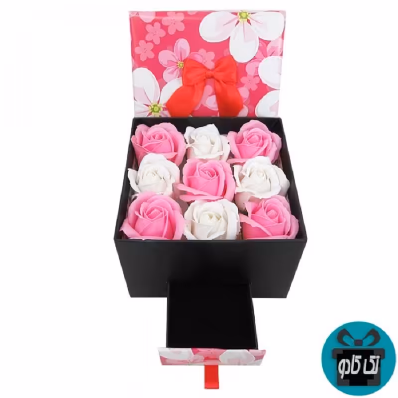 جعبه هدیه ویژه گردنبند و نیم ست مدل رزیانا