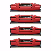 رم جی اسکیل Ripjaws V Red 32GB 8GBx4 2666Mhz CL15