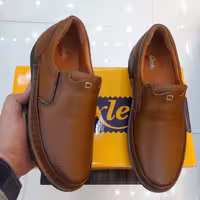 کفش کلارک طبی و راحتی تمام چرم مردانه 