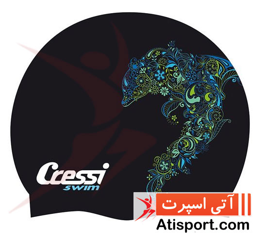 کلاه شنا Cressi Fantasy silicone cap