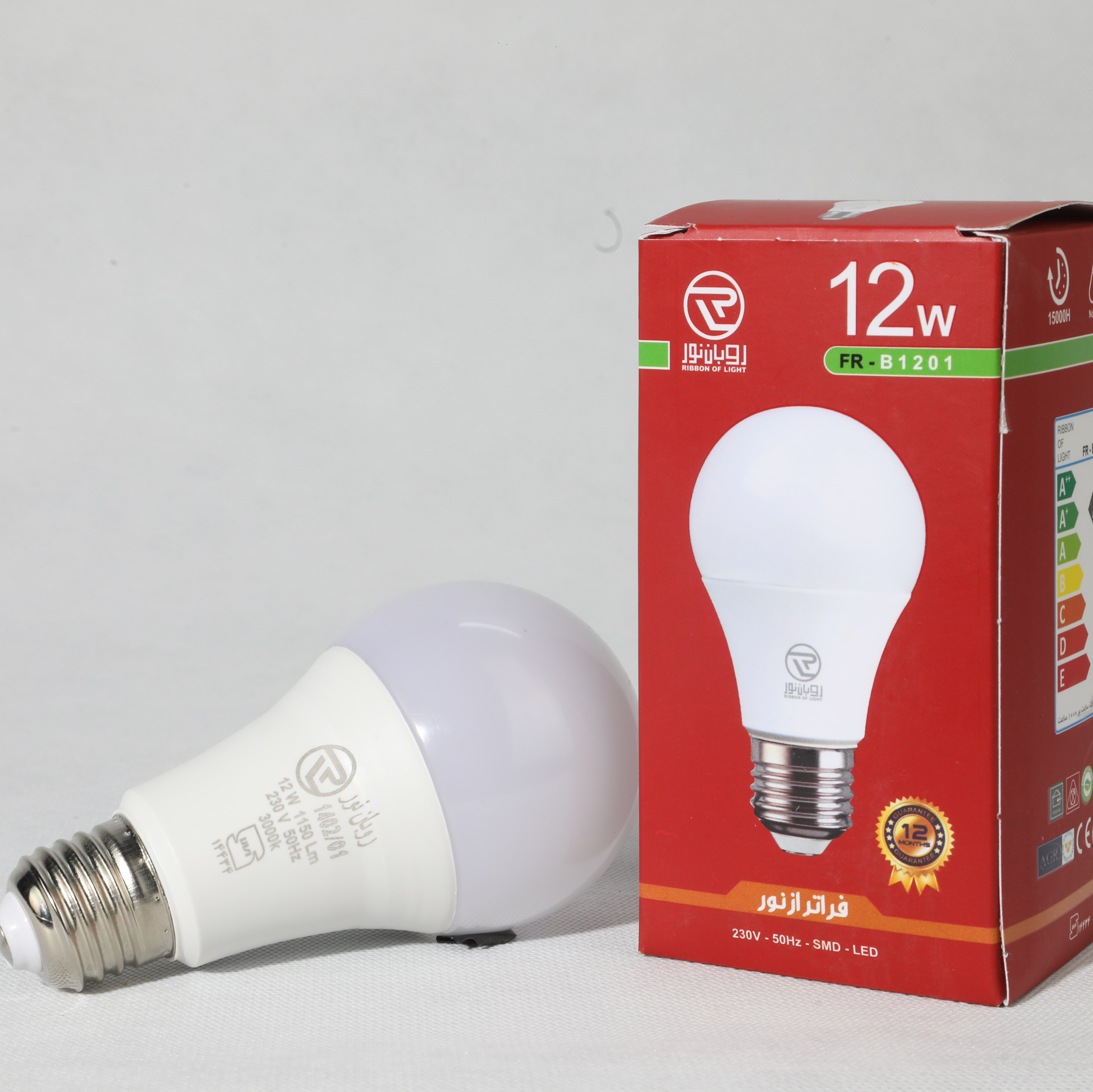 لامپ 12 وات ، آفتابی و مهتابی، ال ای دی(LED)،