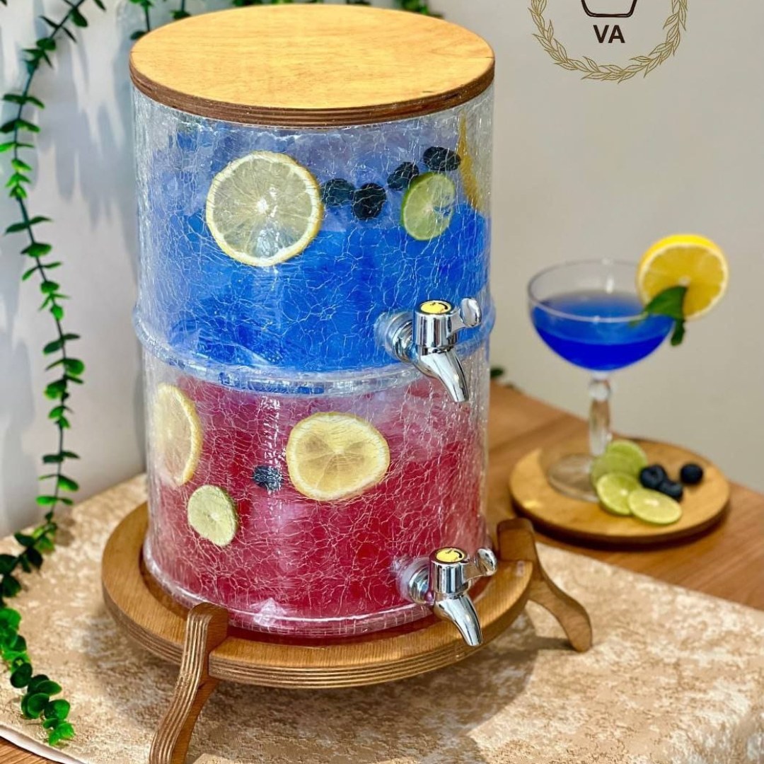 کلمن آبگز پایه چوب