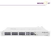 سوئیچ روتر MikroTik Cloud CRS328-4C-20S-4S  RM | شبکه ارغوان 021-41902