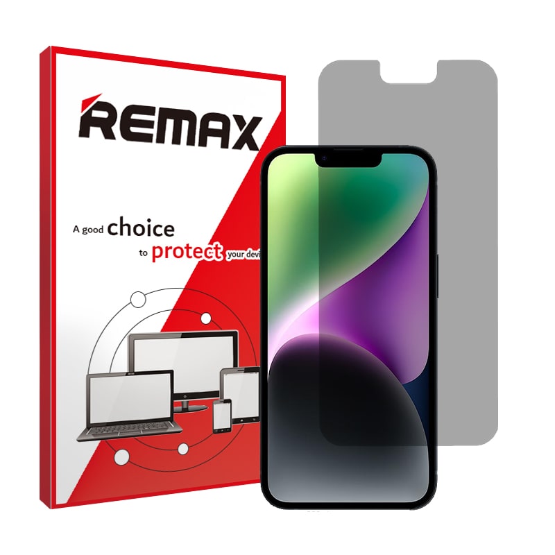 گلس اپل iPhone 14 مدل هیدروژلی پرایوسی برند ریمکس کد S