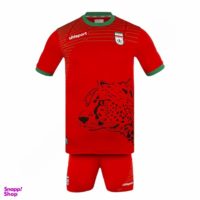 ست ورزشی مردانه طرح آلشپرت کد MUH 1811-003 رنگ قرمز