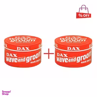 واکس مو داکس (DAX) مدل Wave And Groom وزن 99 گرم مجموعه 2 عددی