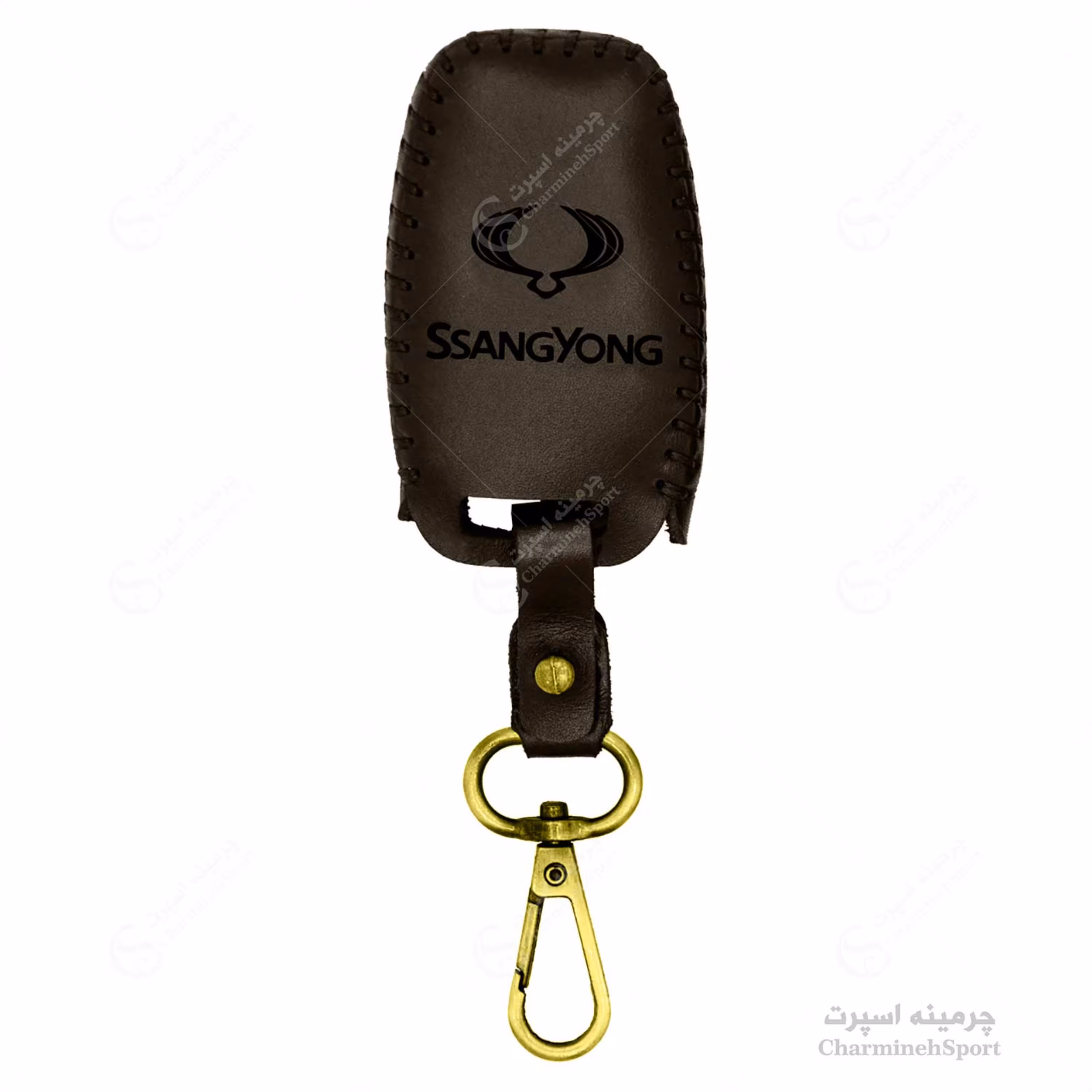 جاسوییچی چرم طبیعی گاوی قهوه ای  مناسب سانگ یانگ 