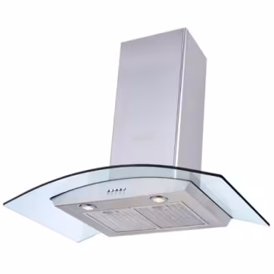 هود شومینه ای مدل 2005 استیل 80 سانت بیمکث