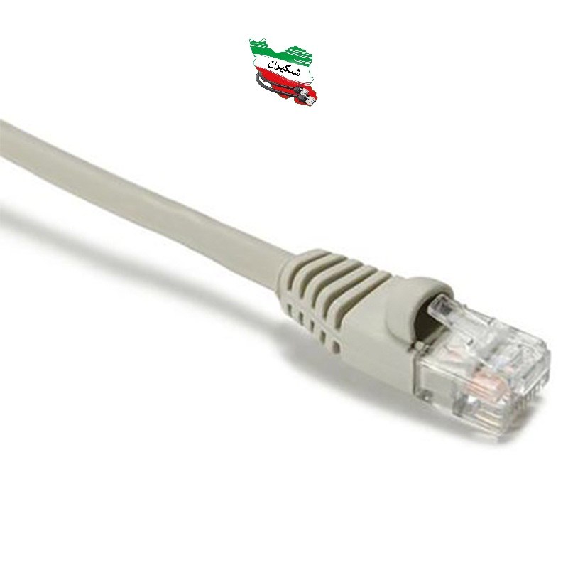 پچ کورد نیم متری شبکه CaT6 طوسی بلدن