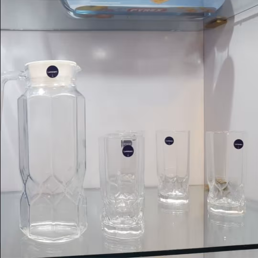 پارچ و لیوان لومینارک فرانسه