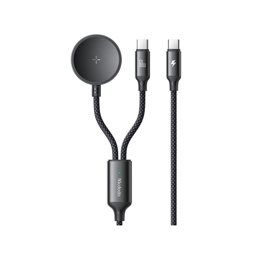 کابل دو سر تایپ سی و شارژر گلکسی واچ 60 وات مک دودو Mcdodo Cable Wireless Charger CA-421