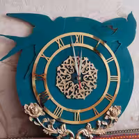 ساعت دیواری پرنده های عاشق