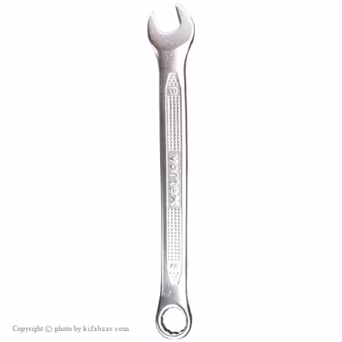 آچار يک سر تخت يک سر رينگي ورتکس مدل 301118 سايز 8