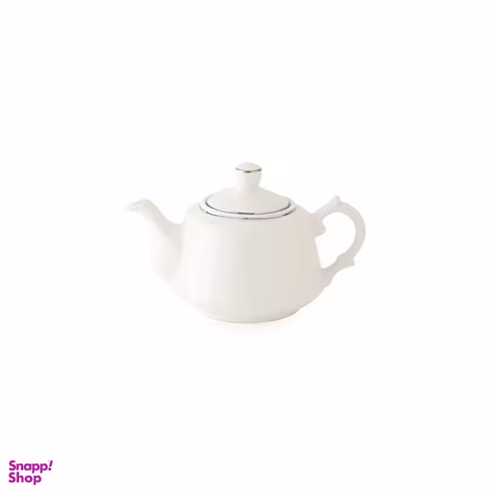 قوری چینی زرین ایران مدل قوری لندنی 5 سمن درجه یک