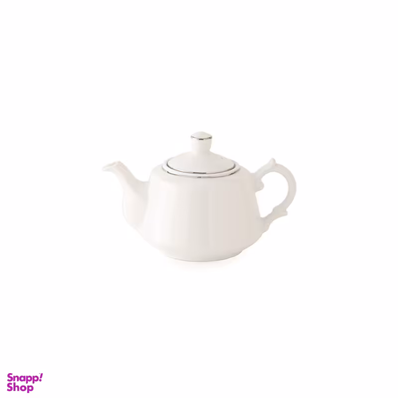 قوری چینی زرین ایران مدل قوری لندنی 5 سمن درجه یک