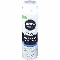 ژل اصلاح مردانه نیوآ مدل پوست های حساس  gel a raser حجم 200 میل