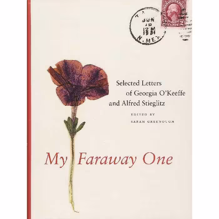 کتاب زبان اصلی My Faraway One اثر Georgia OKeeffe انتشارات Yale University Press
