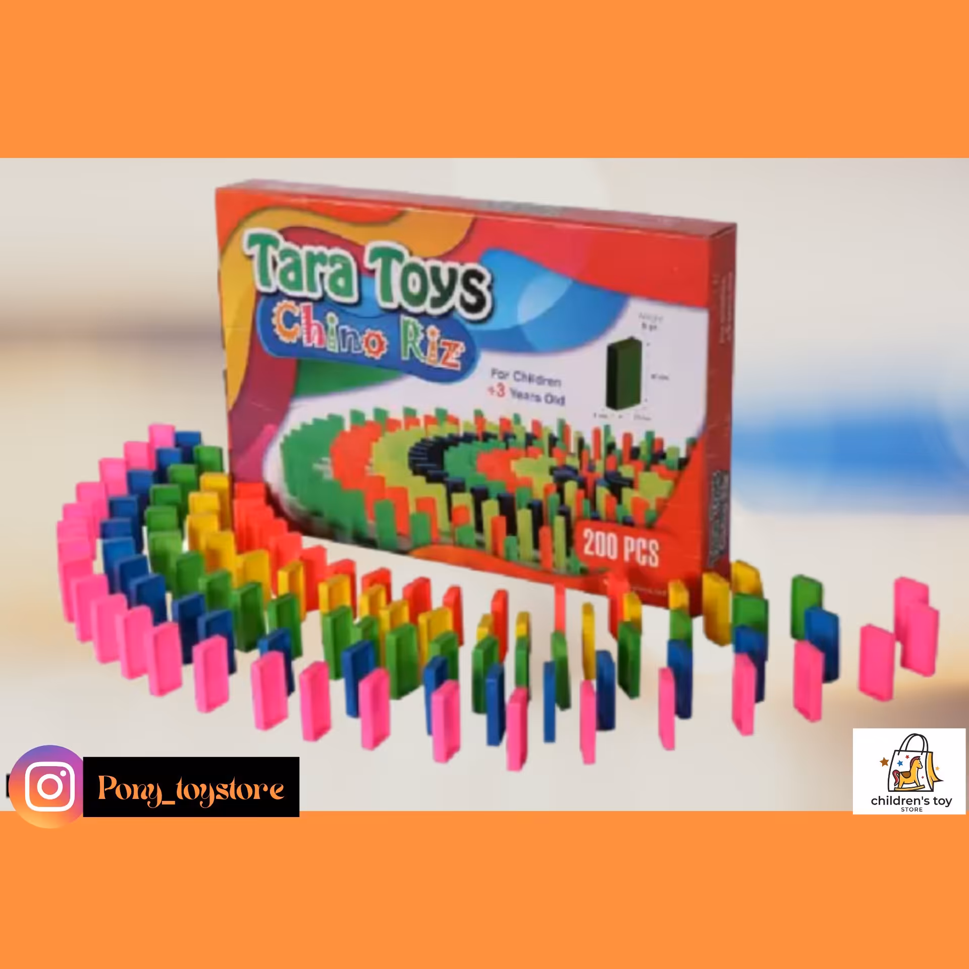 اسباب بازی دومینو 100 تکه