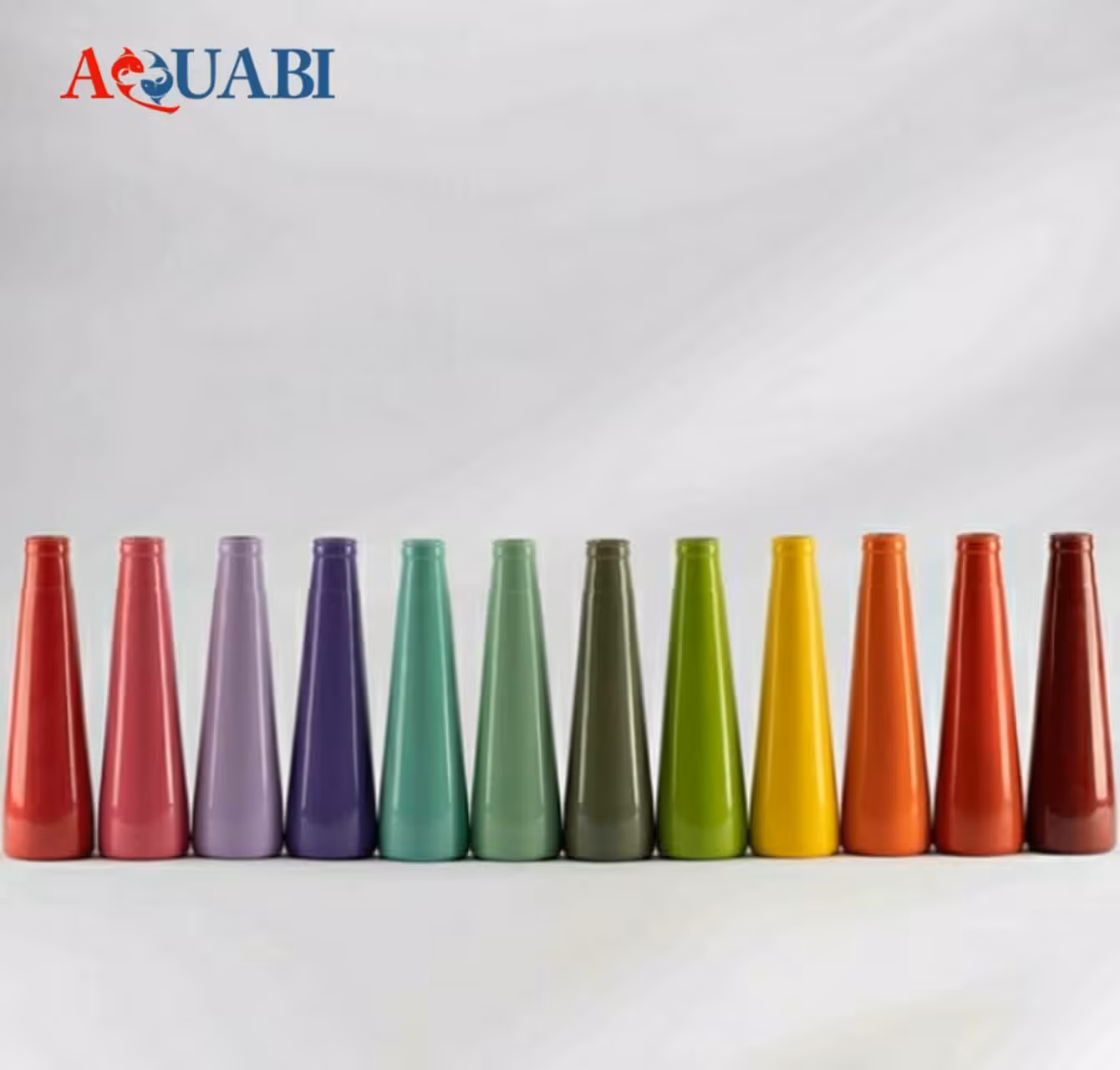 بطری رنگی شیشه ای طرح متالیک آلفا 20