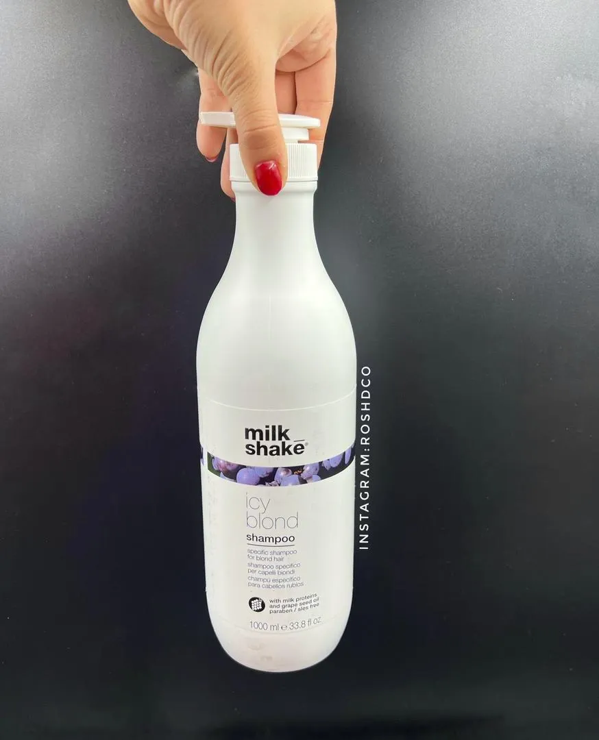 شامپو سوپر یخی icy blond میلک شیک