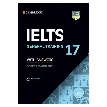 Cambridge English IELTS 17 General Training سایز وزیری