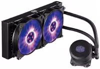 فن خنک کننده پردازنده کولرمستر مدل ام ال 240 ال آر جی بی