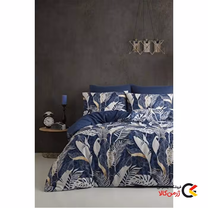 ست روتختی دو نفره سورمه ای 200x220 ترک | فروشگاه اینترنتی ژرمن کالا