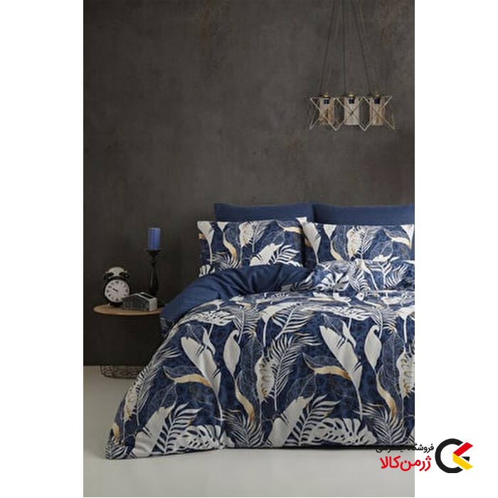 ست روتختی دو نفره سورمه ای 200x220 ترک | فروشگاه اینترنتی ژرمن کالا