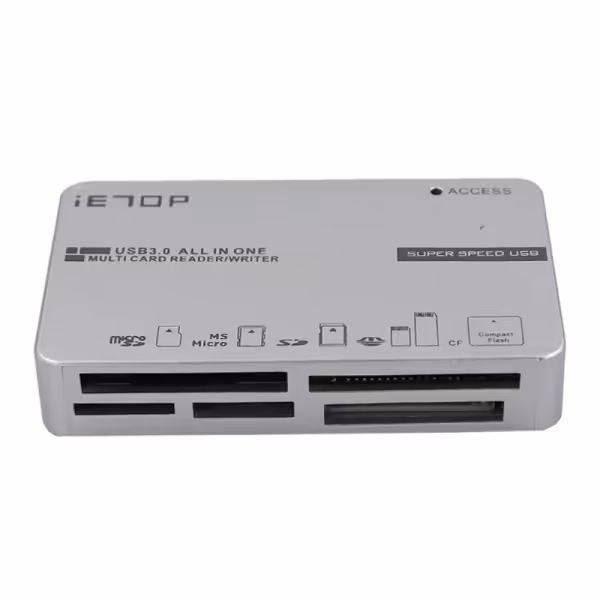 رم ریدر همه کاره آی ای تاپ  USB3.1 Type A مدل IETOP 5 in 1 Card Reader Adapter C3-08