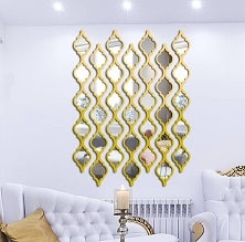 آینه دکوراتیو پلکسی گلس مدل گیتی