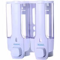 جا مایع دو قلو رنگ سفید (ارسال رایگان)