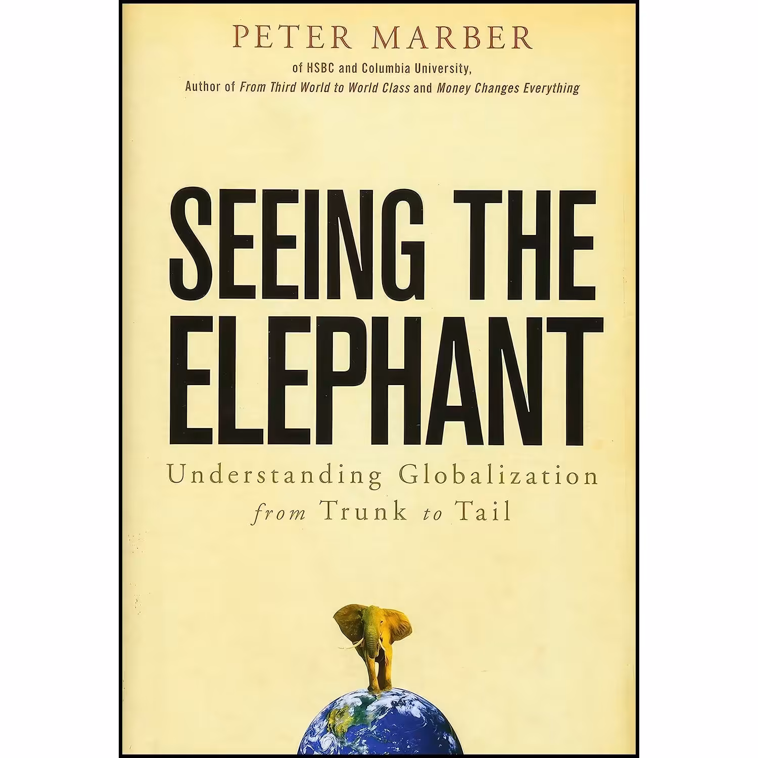 کتاب زبان اصلی Seeing the Elephant اثر Peter Marber