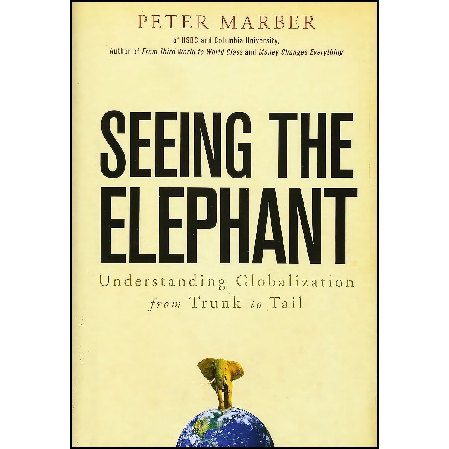 کتاب زبان اصلی Seeing the Elephant اثر Peter Marber
