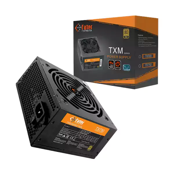 پاور کامپیوتر 750 وات فاطر مدل Fater TX750 80  GOLD